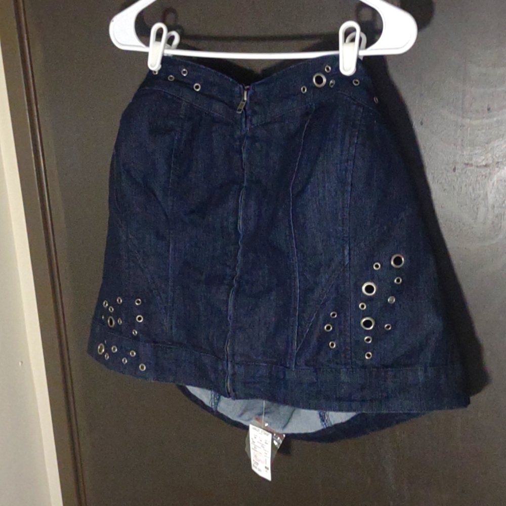 Plus size strapless jean top